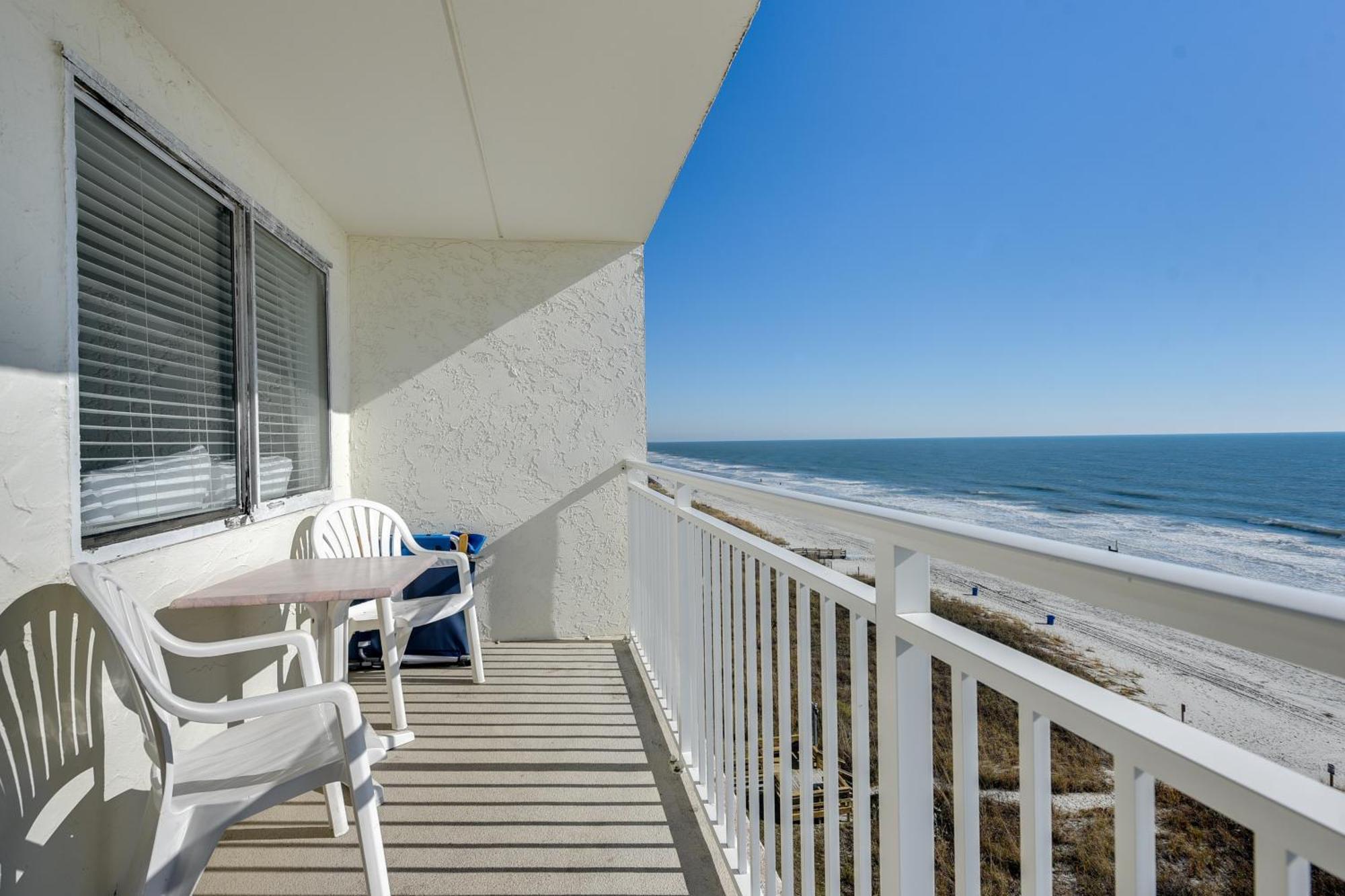 Oceanfront North Myrtle Beach Condo With Indoor Pool 외부 사진
