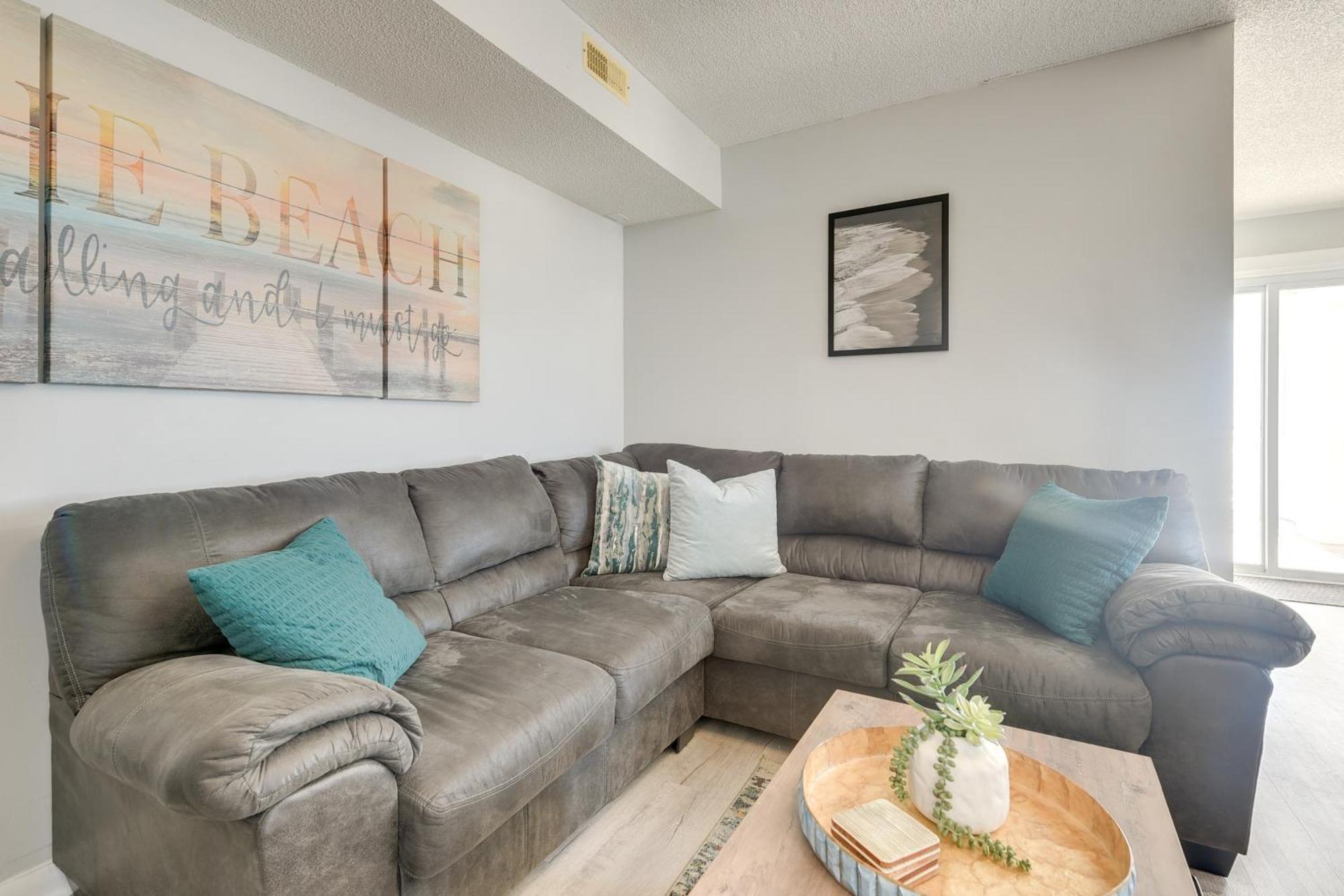 Oceanfront North Myrtle Beach Condo With Indoor Pool 외부 사진