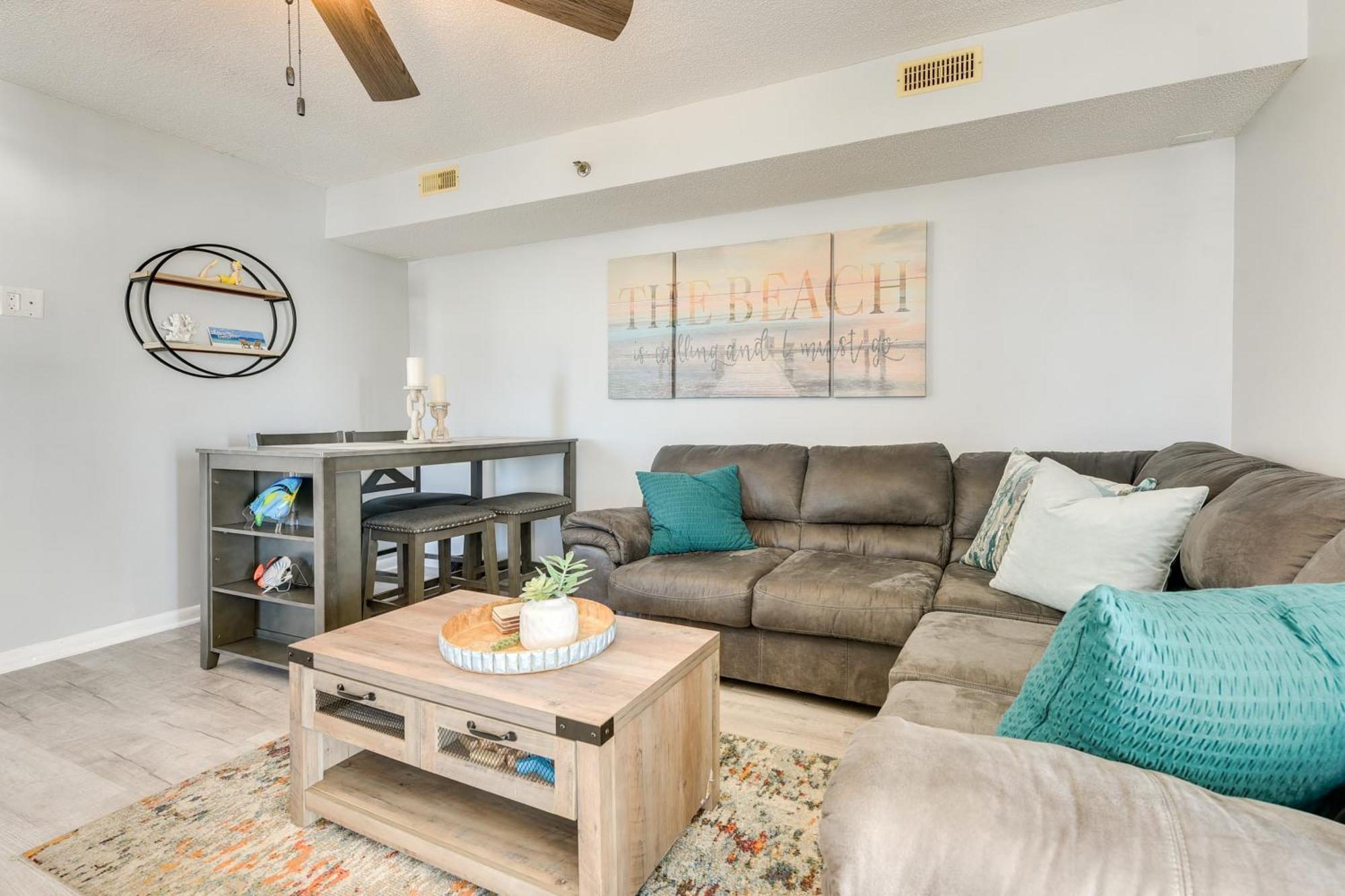 Oceanfront North Myrtle Beach Condo With Indoor Pool 외부 사진